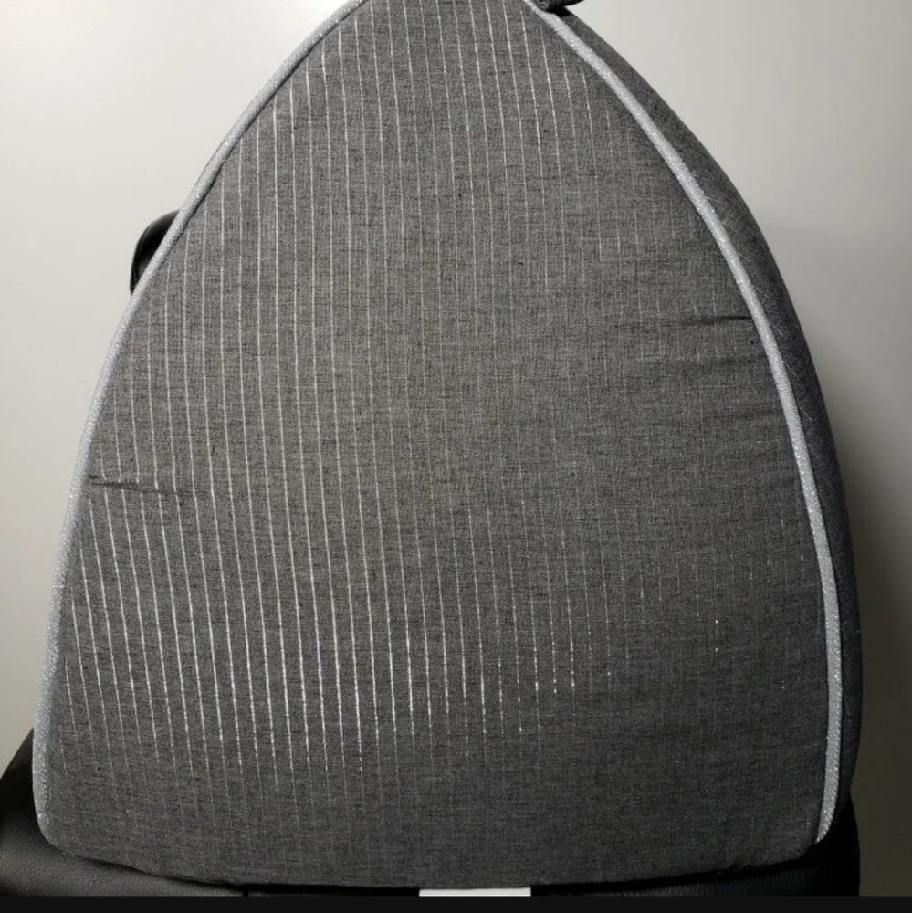Grey & Silver Pet Bed